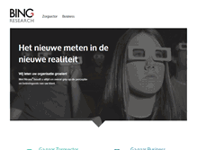 Tablet Screenshot of bing-research.com